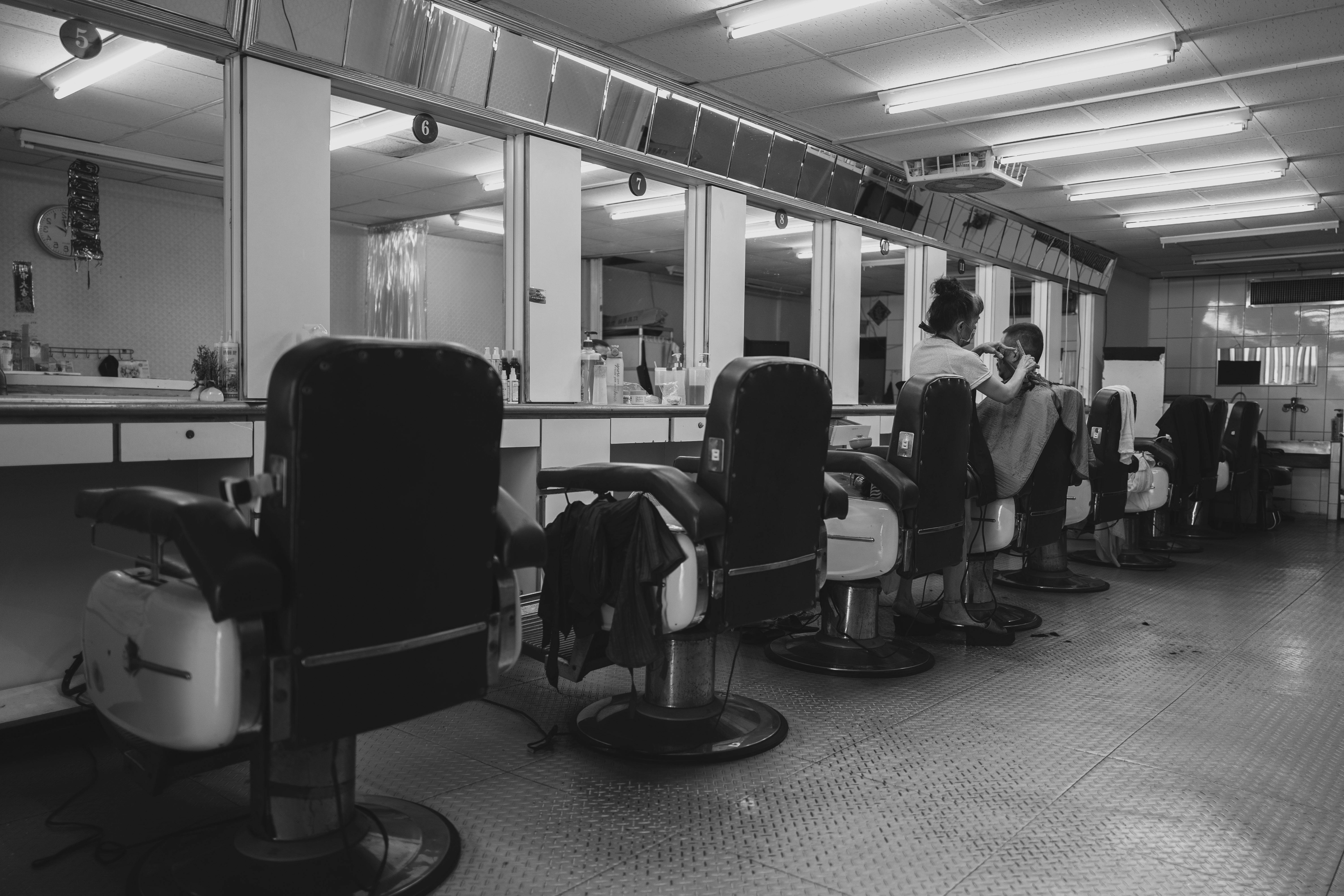 imagem do banner de um estabelecimento de barbearia